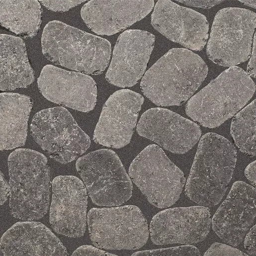 Belgard Belgian Cobble Paver Dark Charcoal (85 sq. ft./pallet)