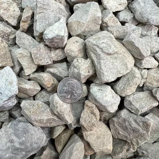 Bulk Buff Limestone 1 1/2 in.