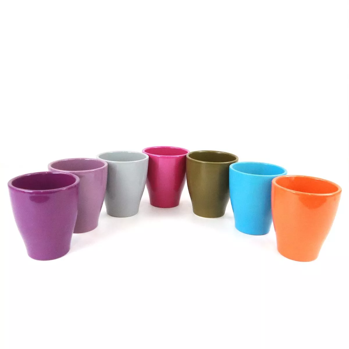 Ceramic Glossy Solid Color Pottery (7 Stunning Colors)