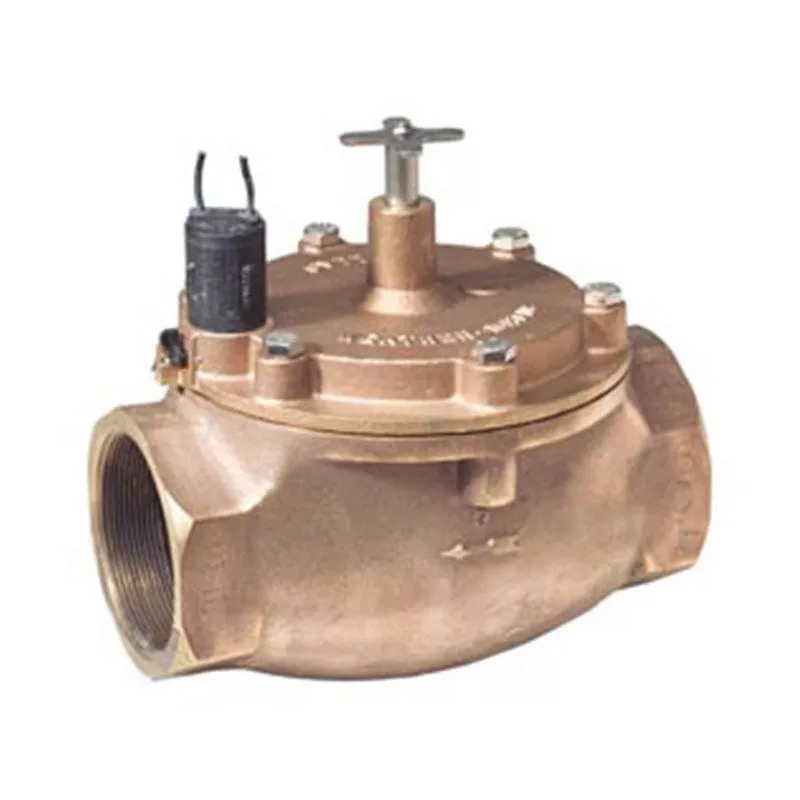 Weathermatic – 1-1/2" Red Brass Valve – 24 VAC with Flow Control